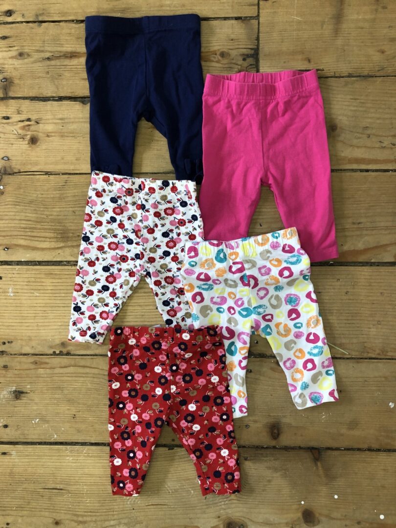 Set of 5 Pairs of Leggings | 0-3 Months
