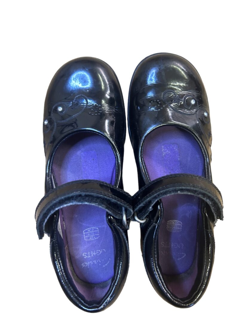 Clarks Black Light Up School Shoes | UK 12 EU 31