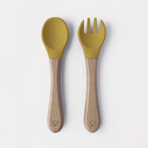 Butterscotch Yellow - Fork & Spoon Set