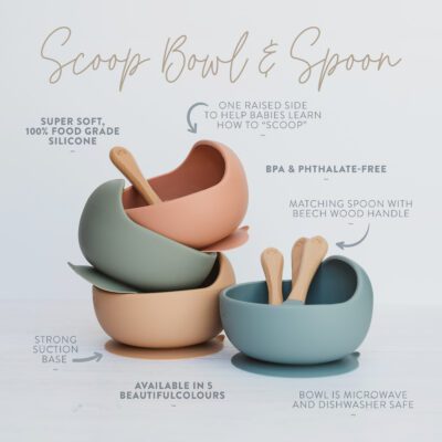 Scoop Bowl & Spoon - About