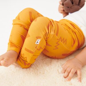 2 in 1 baby leggings -Tonal Geometric