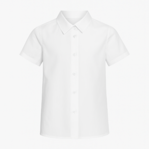 St Teresa of Lisieux Girls White Shirt - Short Sleeve