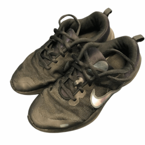 St Pauls Nike Black Trainers with Pink Tick Size 3.5