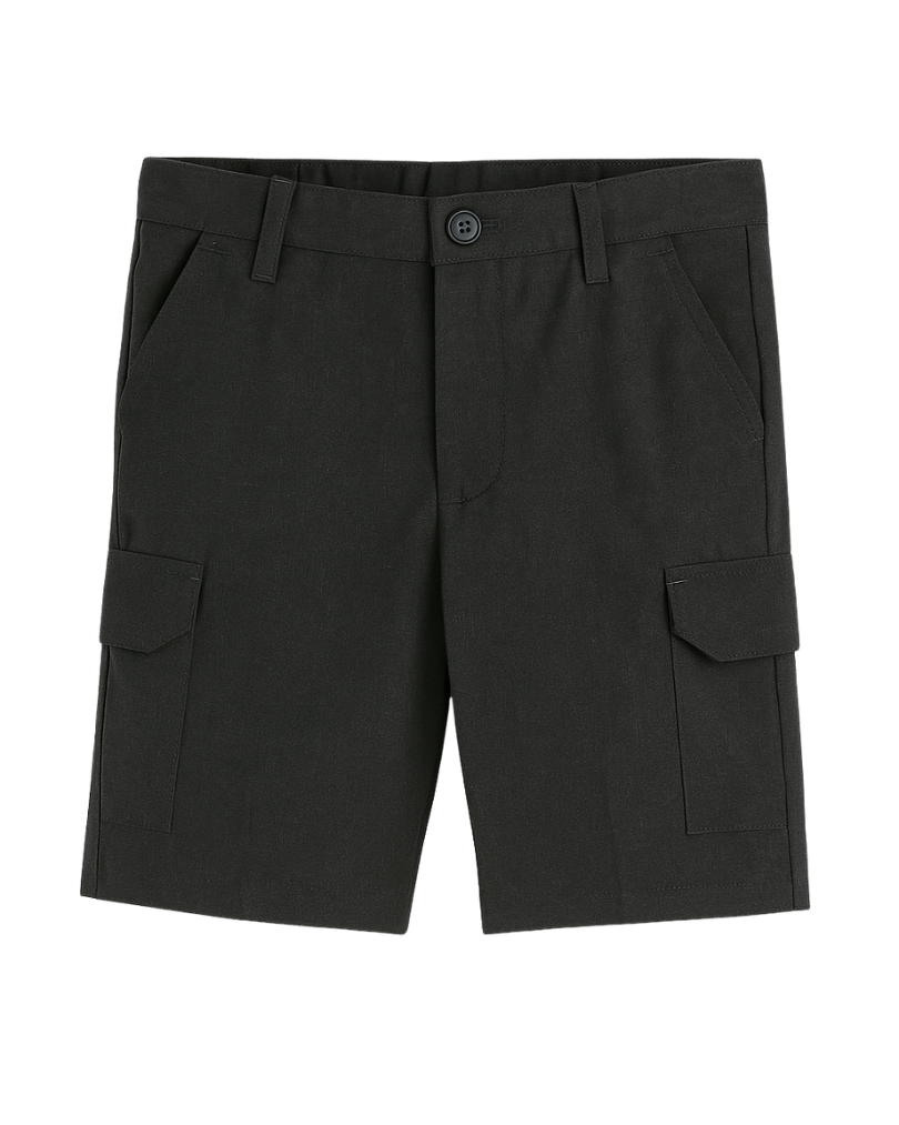 Longsands Community Primary School Grey School Shorts - Cargo Pockets