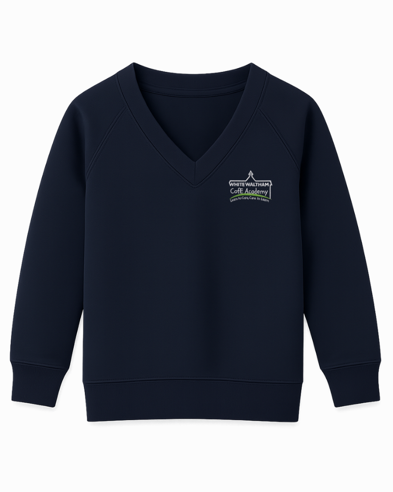 White Waltham CofE Academy Blue 1/4 Zip