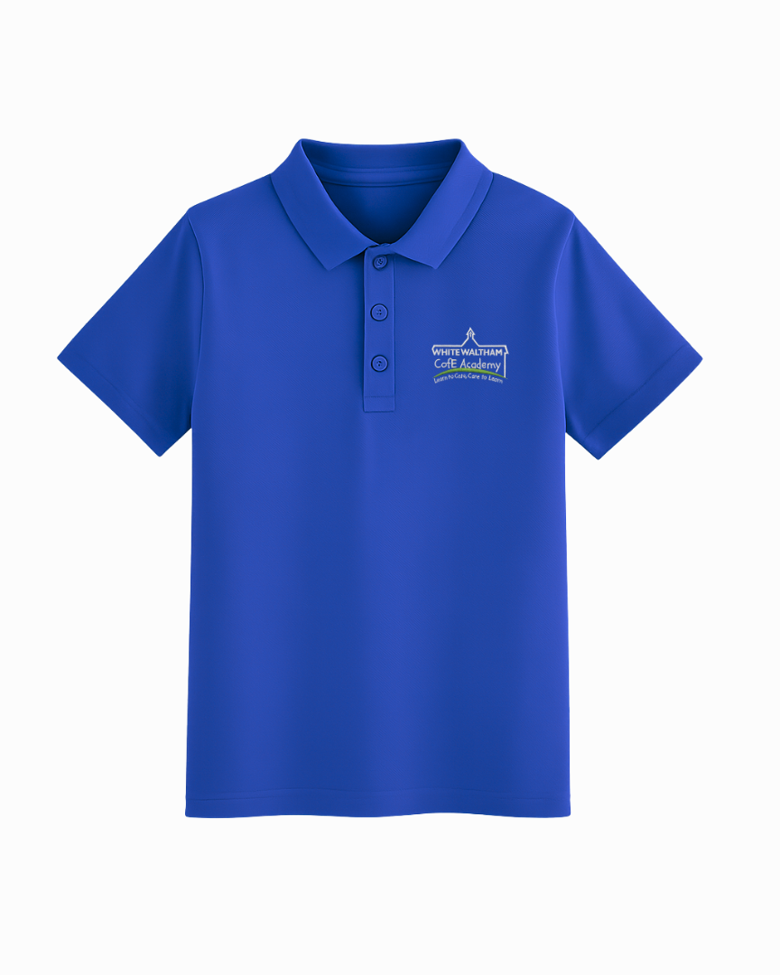 White Waltham CofE Academy PE Lancaster T-shirt (blue)