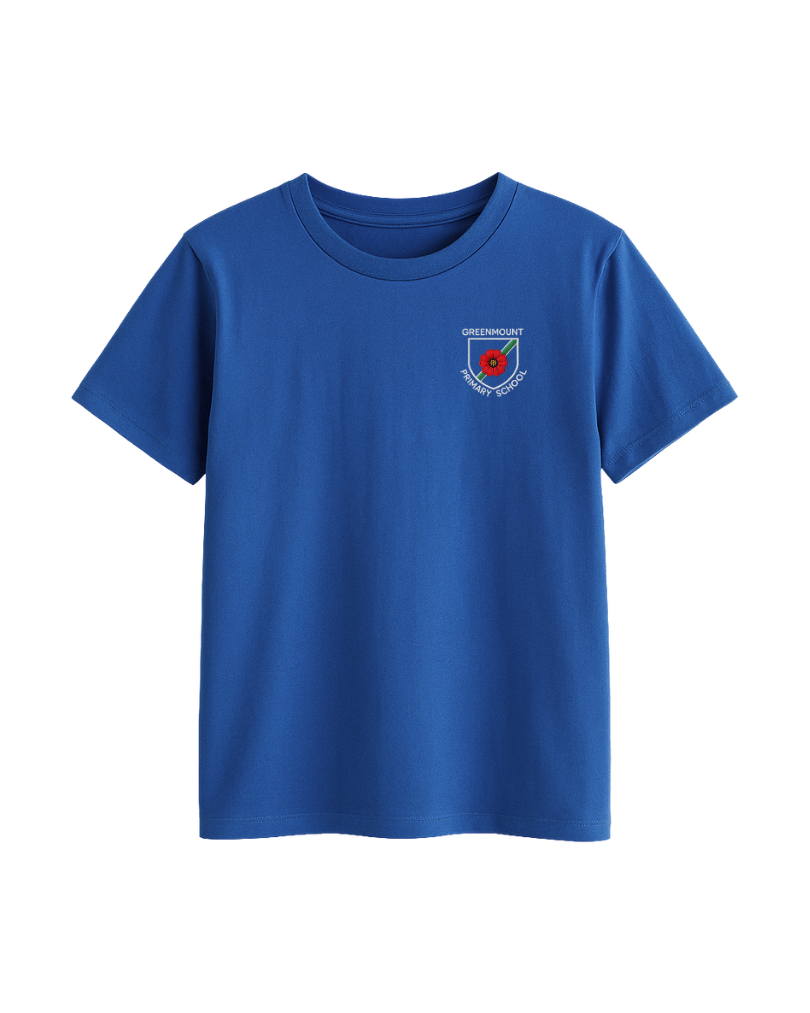 Greenmount Primary School Branded PE T-shirt