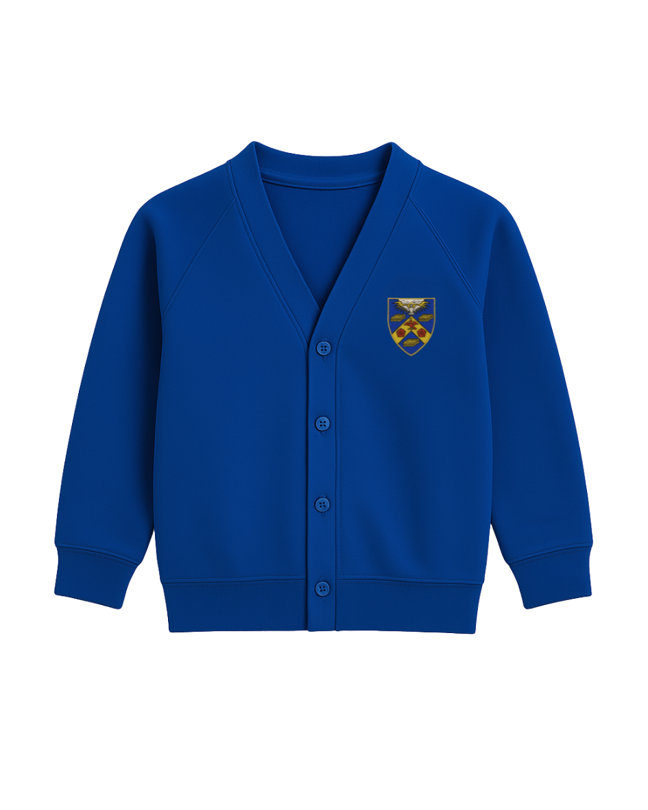 Leigh Stationers Primary Branded Cardigan