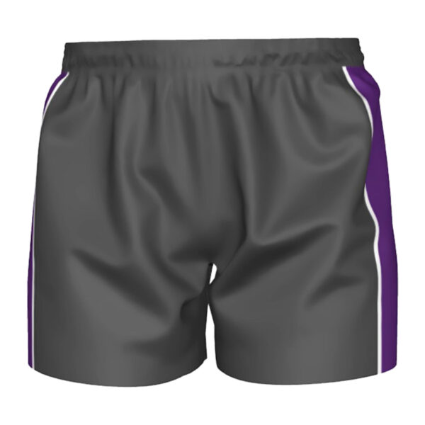 Mossley Hollins Grey & Purple PE Shorts