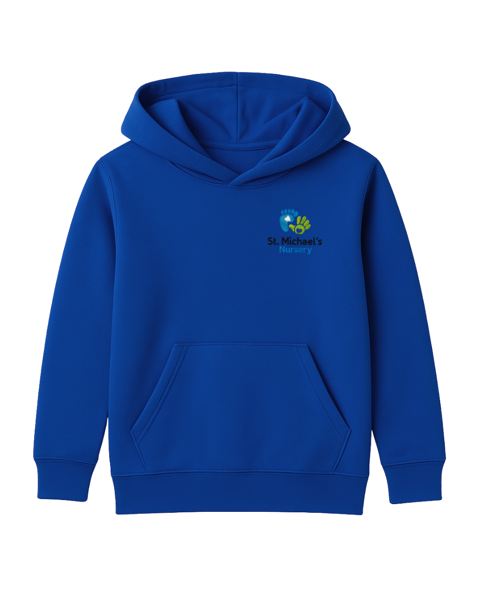 St Michael's Nursery Blue Hoodie
