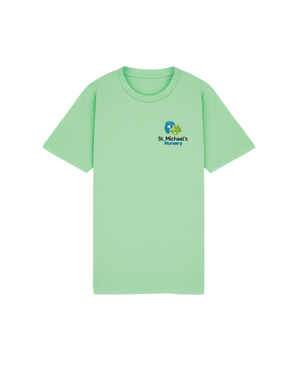 St Michael's Nursery Green T-shirt