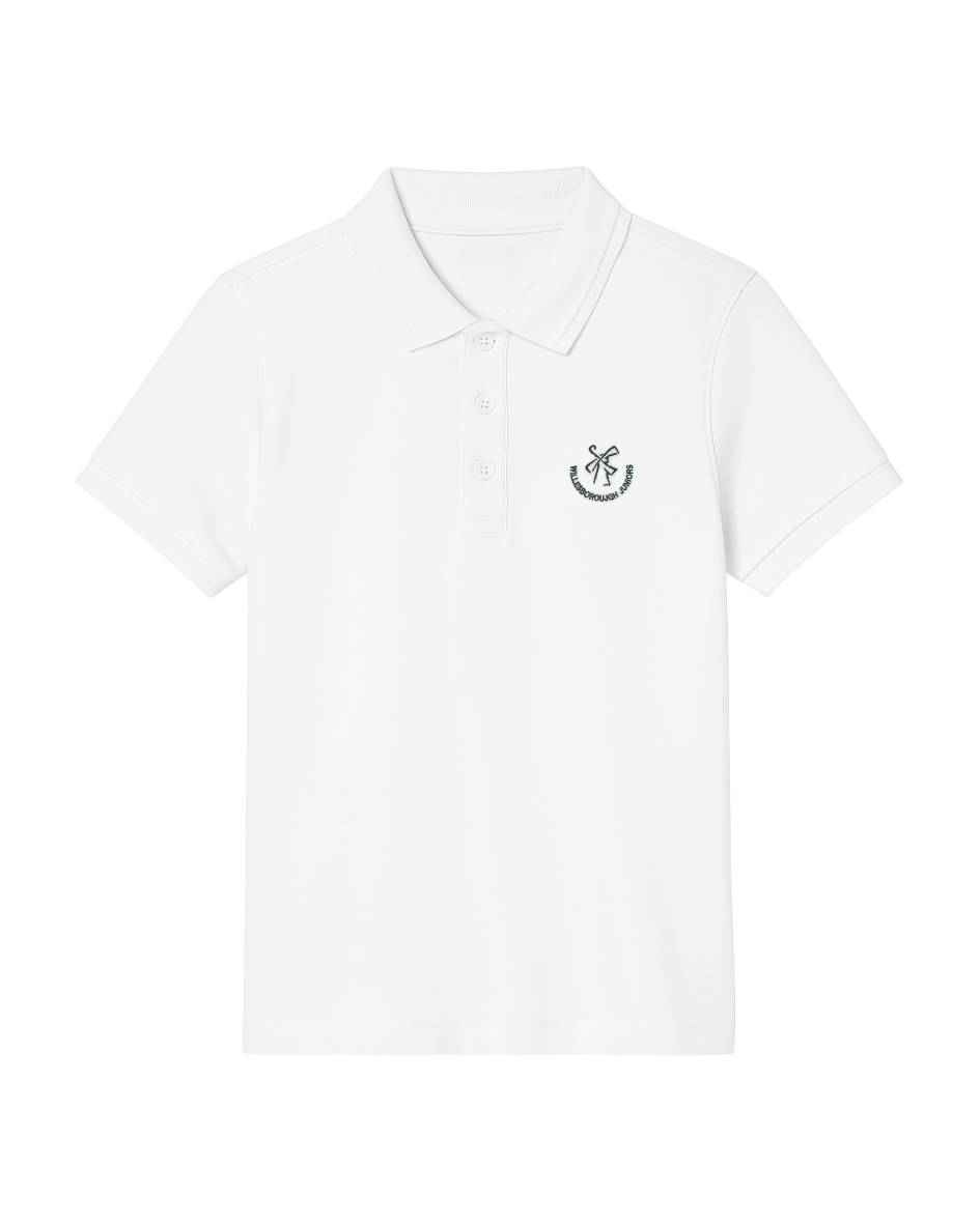 Willesborough Junior & Infant Schools Logo White Polo Shirt