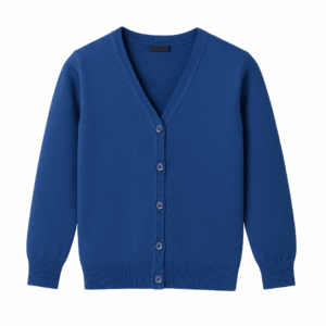 Boughton Leigh Blue Cardigan Plain