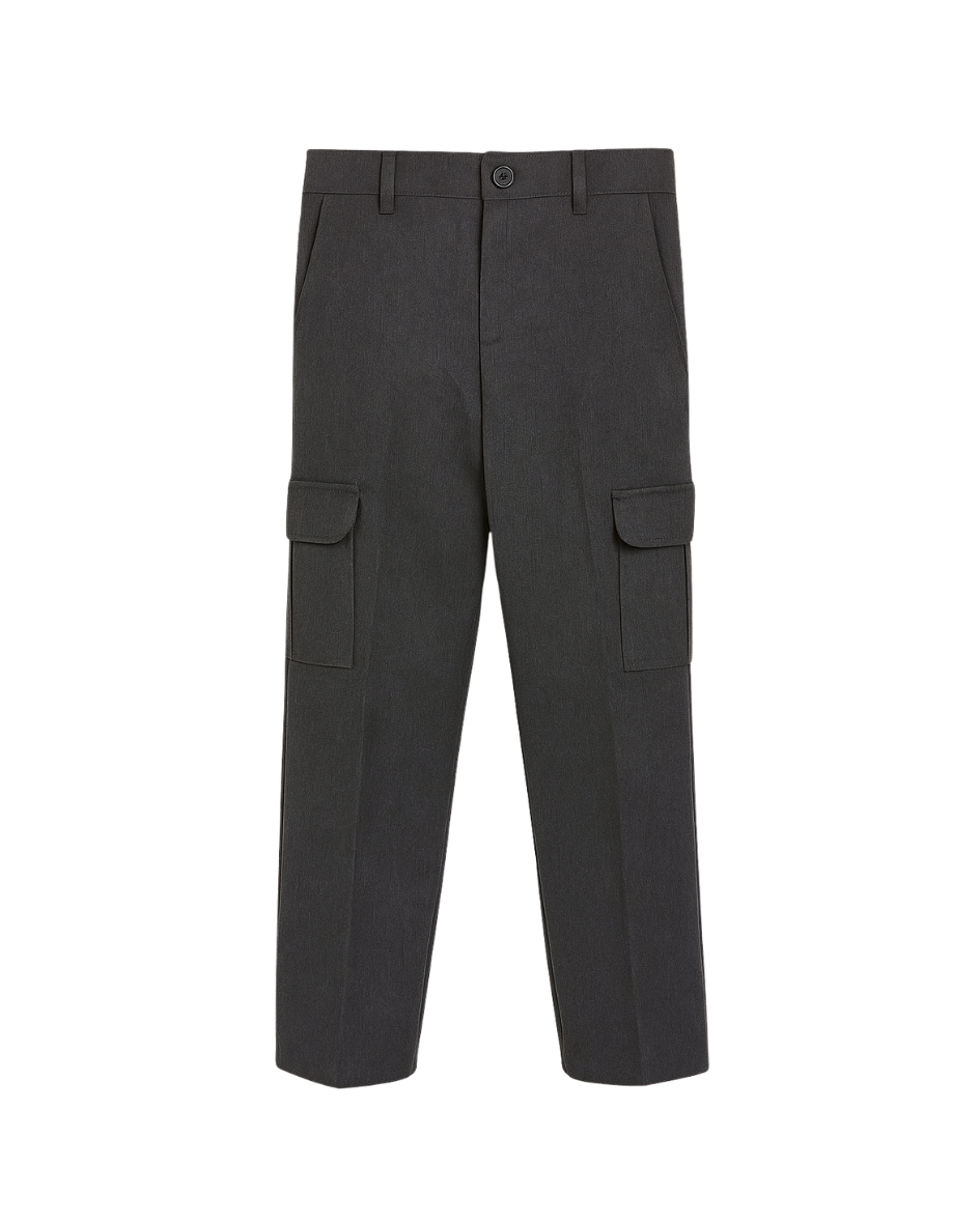 St Teresa of Lisieux Grey Boys Cargo Trousers