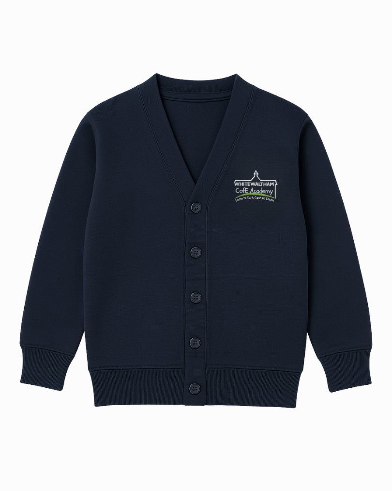 White Waltham CofE Academy Blue Cardigan