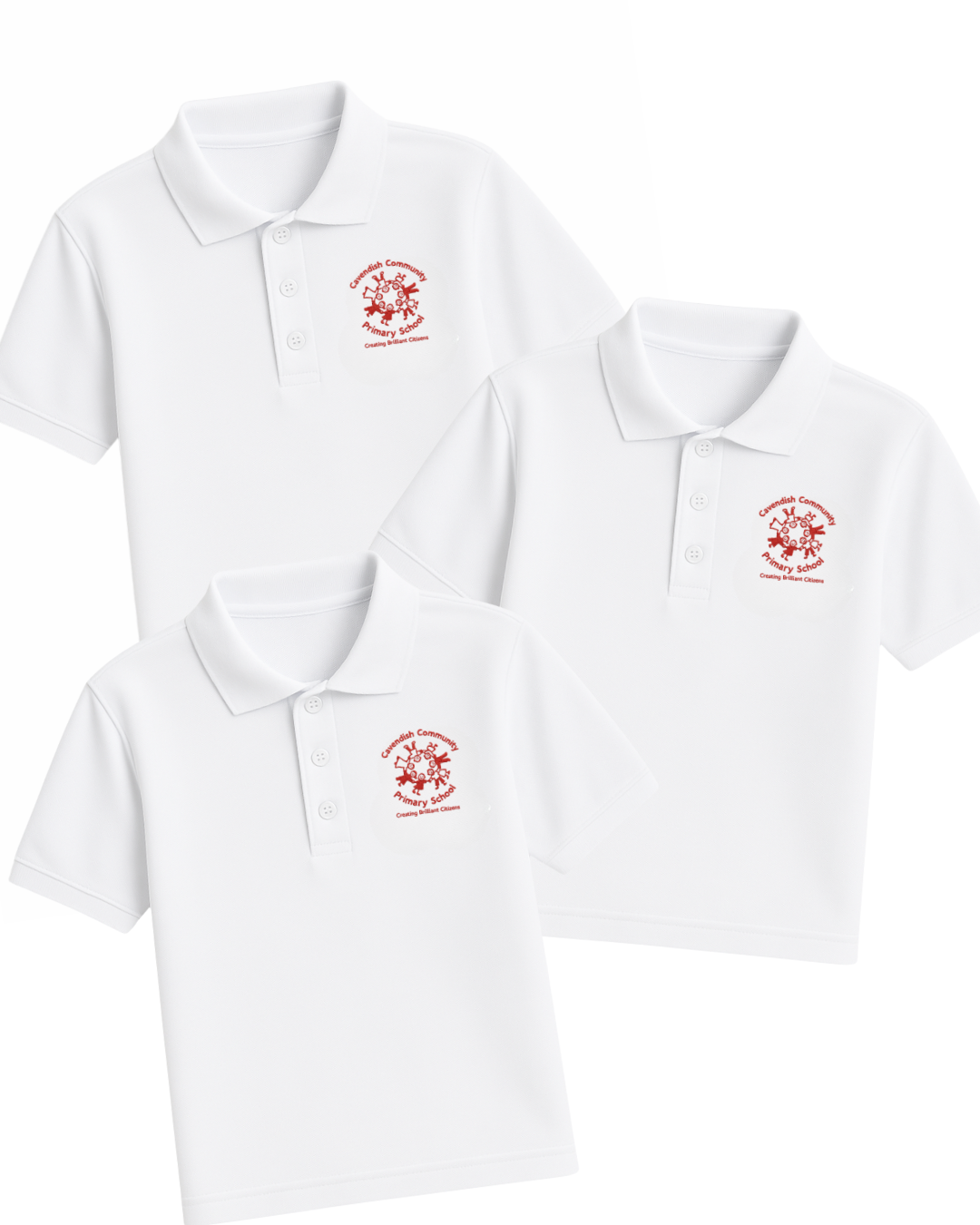 3 Cavendish School Polo shirt 3-4 years