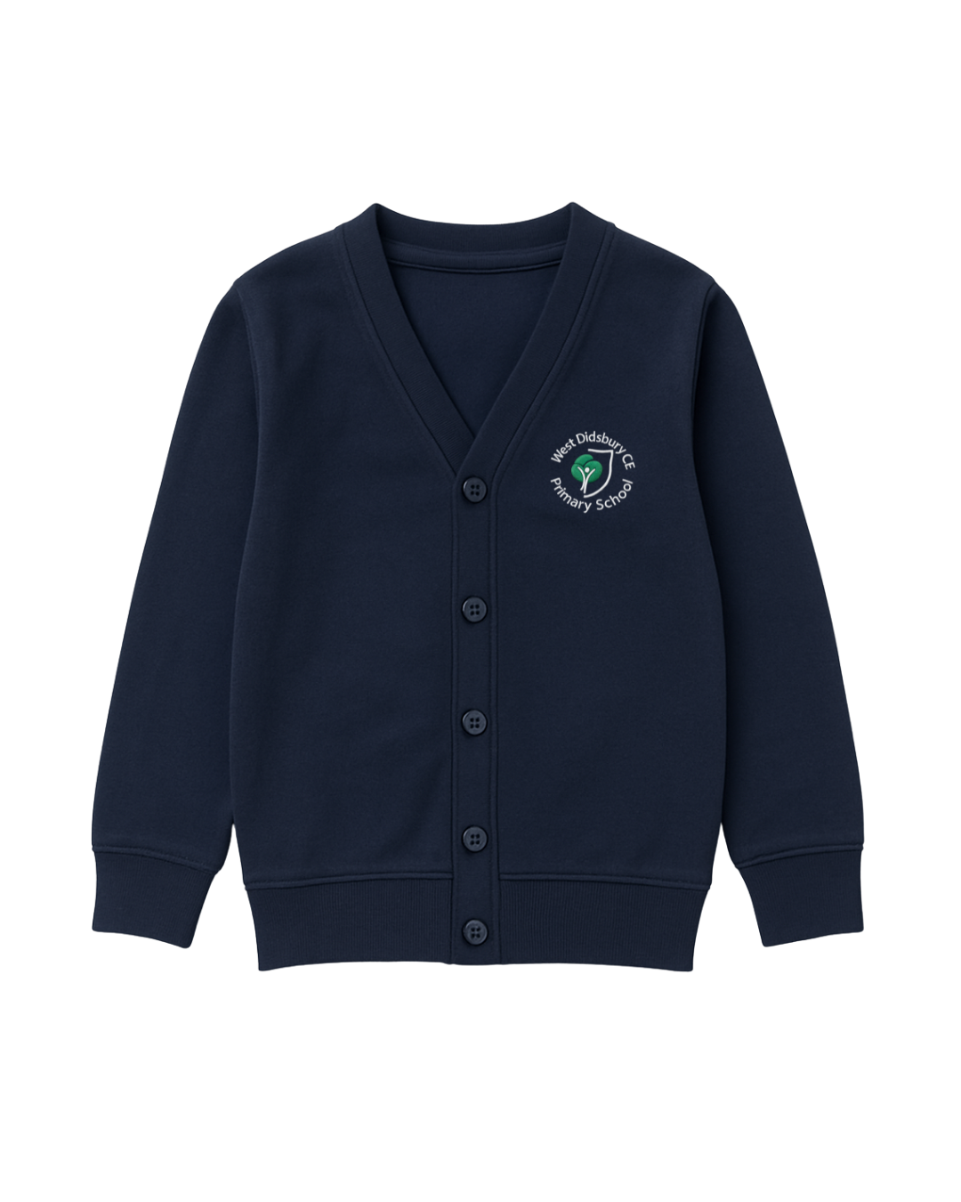 West Didsbury Branded Thick Cardigan Well Loved