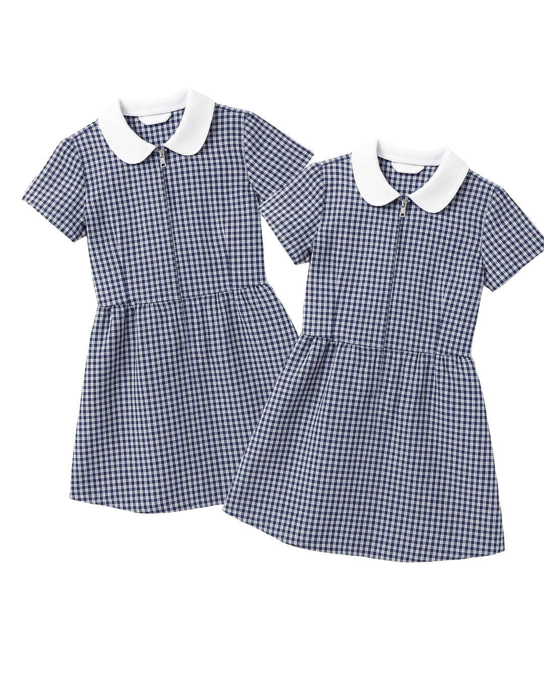 Navy Blue Gingham School Dress Set of 2 | From tu Sainsburys | Aged 6